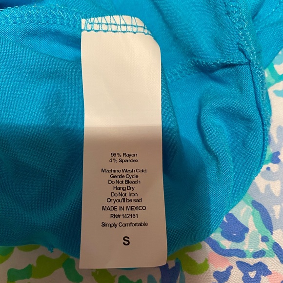 NWT LuLaRoe Turquoise Tank, Small (6/8) - Picture 6 of 6